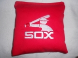 Chicago Sox Embroidered  Corn hole Bags