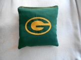 Green Bay Embroidered  Cornhole Bags