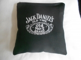 Black Jack Daniels Embroidered Corn hole Bags