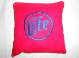 Miller Lite Red  Corn hole Bags
