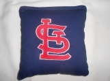St Louis Cardinals  Blue Embroidered  Corn hole Bags