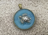 Ocean Life Pendant Turtle #3108