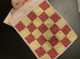 Mini-quilt for a doll or teddy