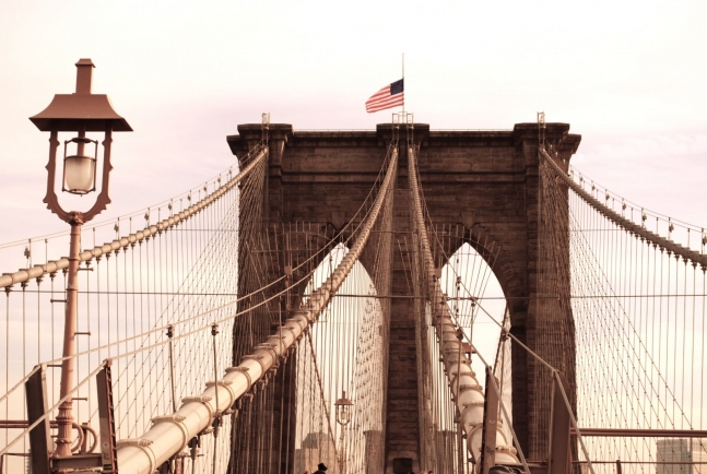 Brooklyn Bridge by Justine benstead