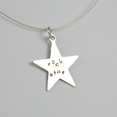 Rock Star Sterling Silver Necklace