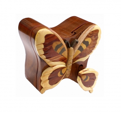 Heres a beautiful natural Jewellery puzzle box to delight any Mom from Madera Bonita Preety Wood