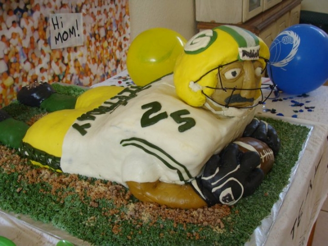 Shimae's football birthday cake