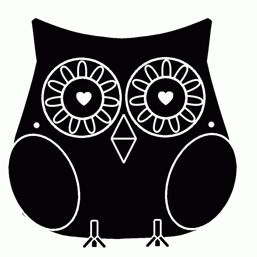 Download Owl vinyl decal by ceejay77, Wall Decor on iCraftGifts.com
