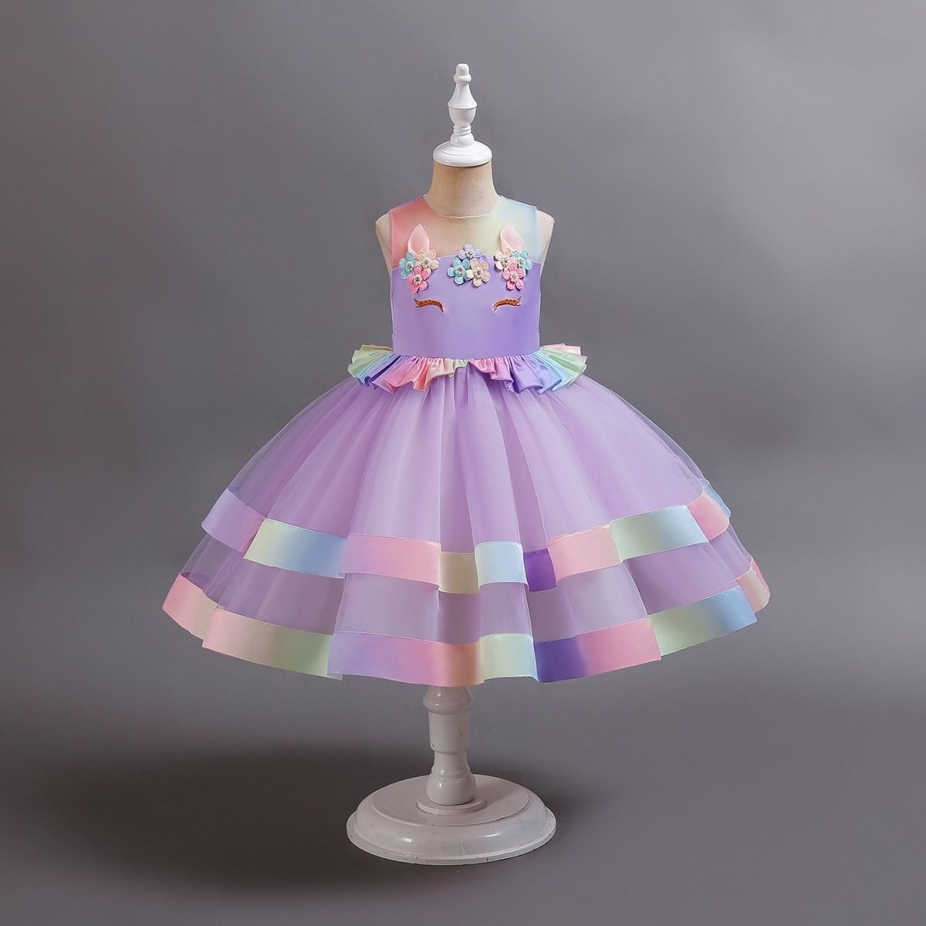 Princess Inspired Baby Girl Dress | Tulle Birthday Party Outfit