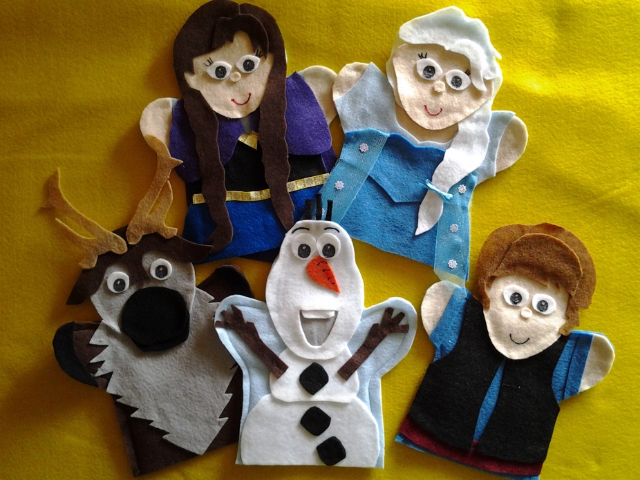 Frozen Puppets by puppetmaker, Puppets on