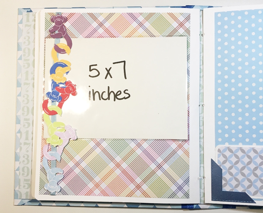 5x7 Mini Scrapbook Album 