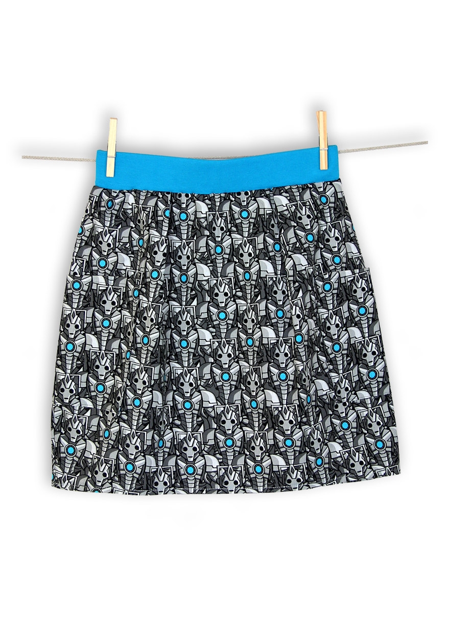SciFi Aliens Unisex Pocket Skirt by ziamoo, Skirts