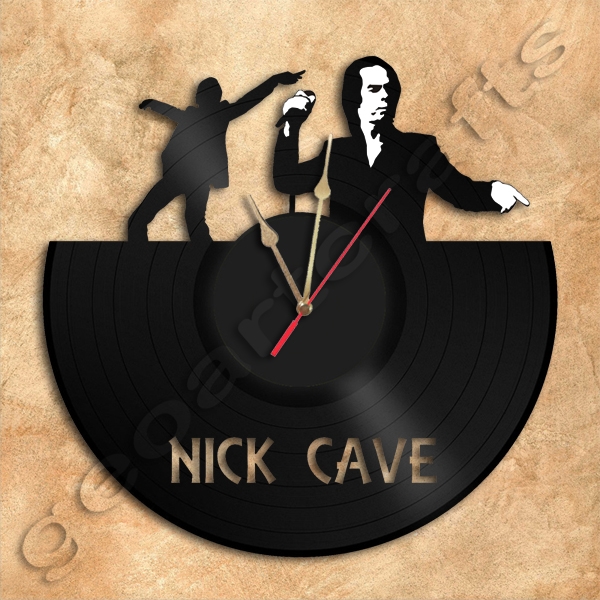 Nick Cave Vinyl Record Clock Free Shipping by vinylrecordclocks
