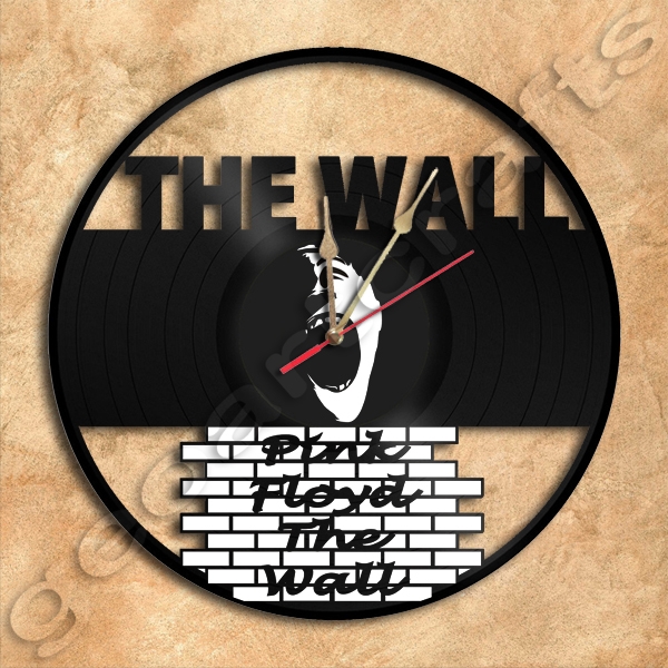 Wall Clock Pink Floyd The Wall Vinyl Record Clock Free ...