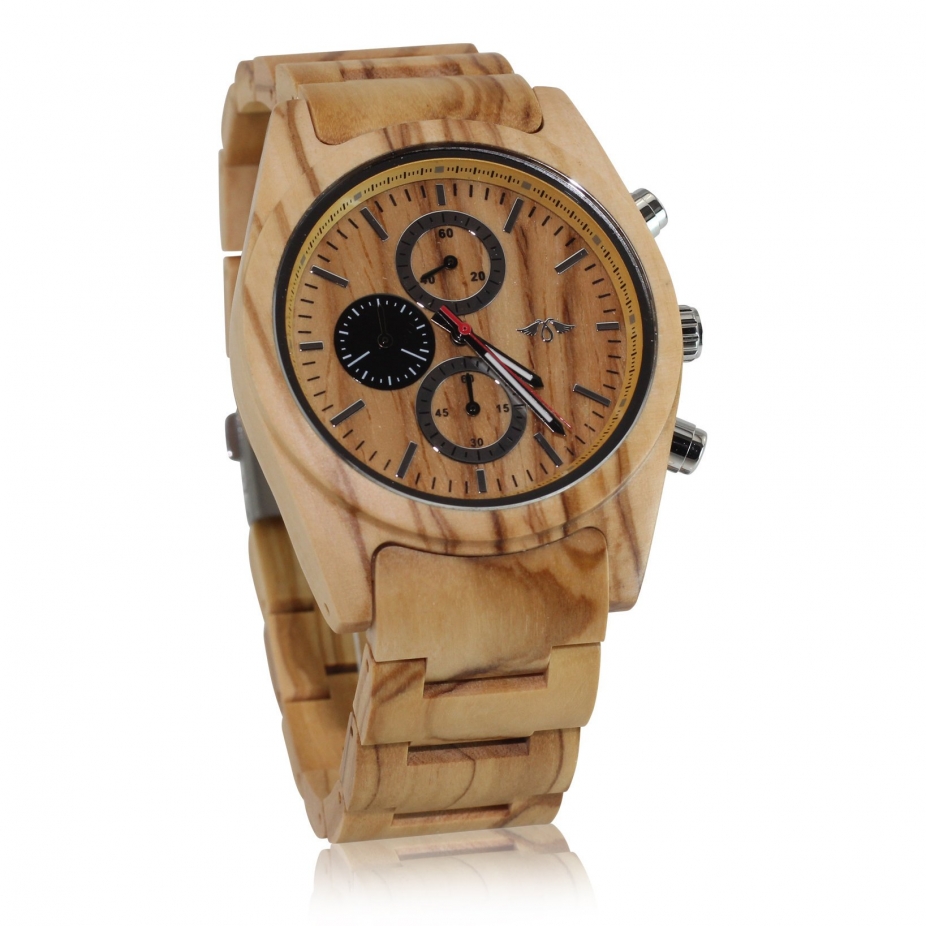 handwriting engraved custom jewelry Wood Men's with Watch Maple Engraved Watch (W055 Maple Wood