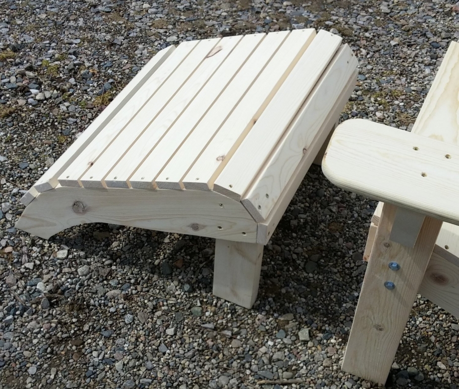 Footstool, white pine by picwood usa, Handmade Furniture