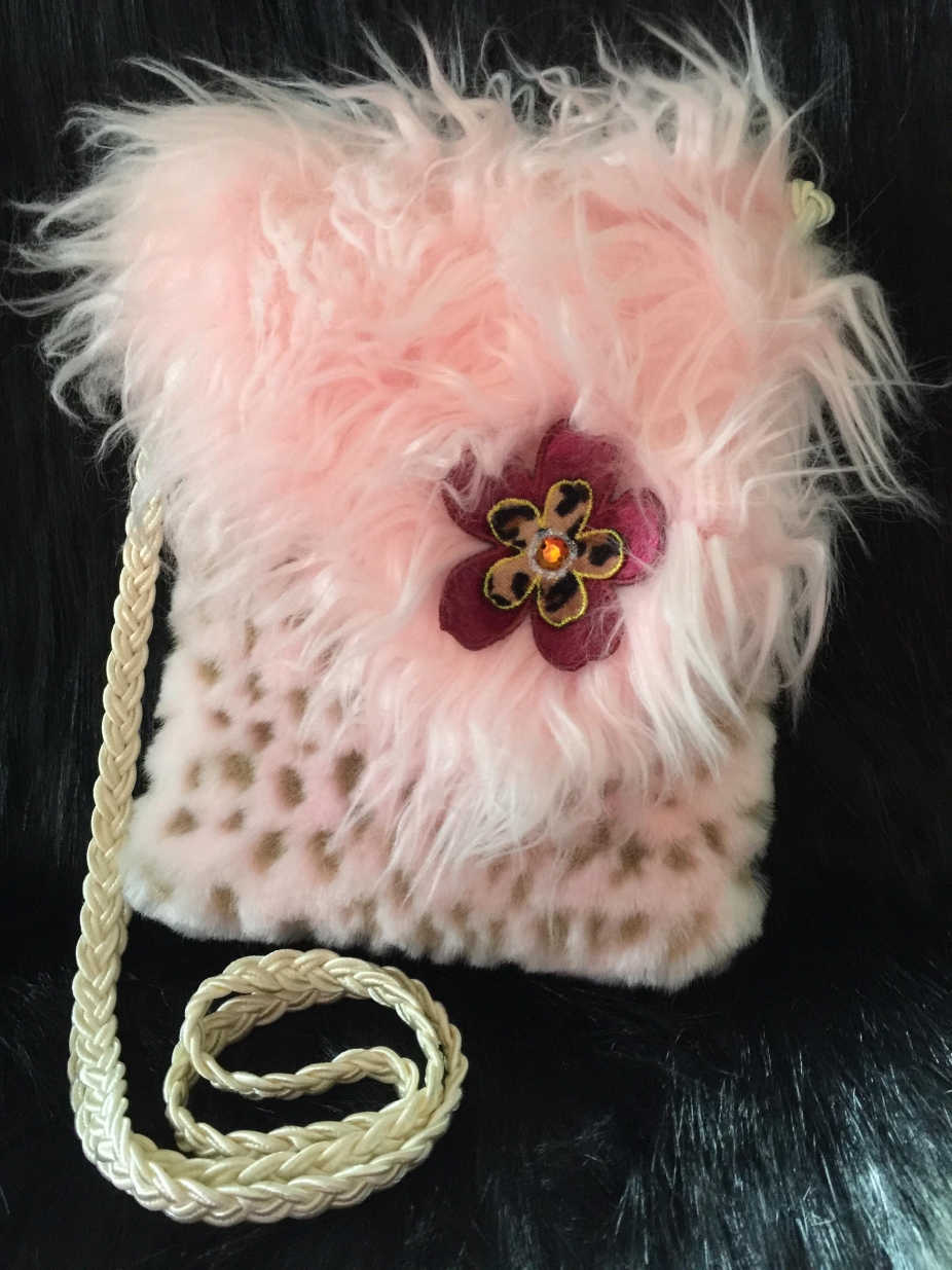 pink cross body bag