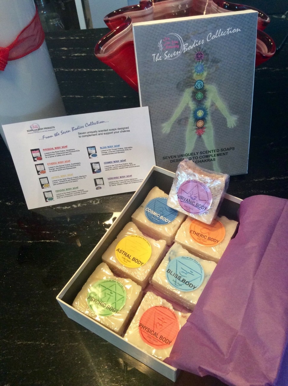 Handcrafted, All Natural, Vegan Seven Bodies Collection