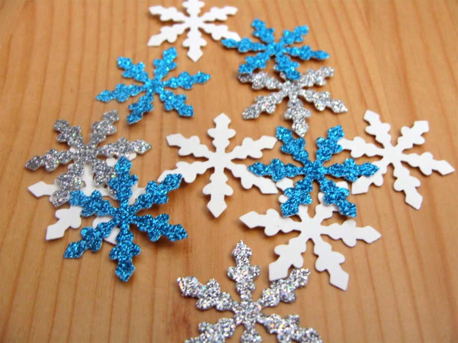 Snowflake Die Cuts Winter Wonderland Party