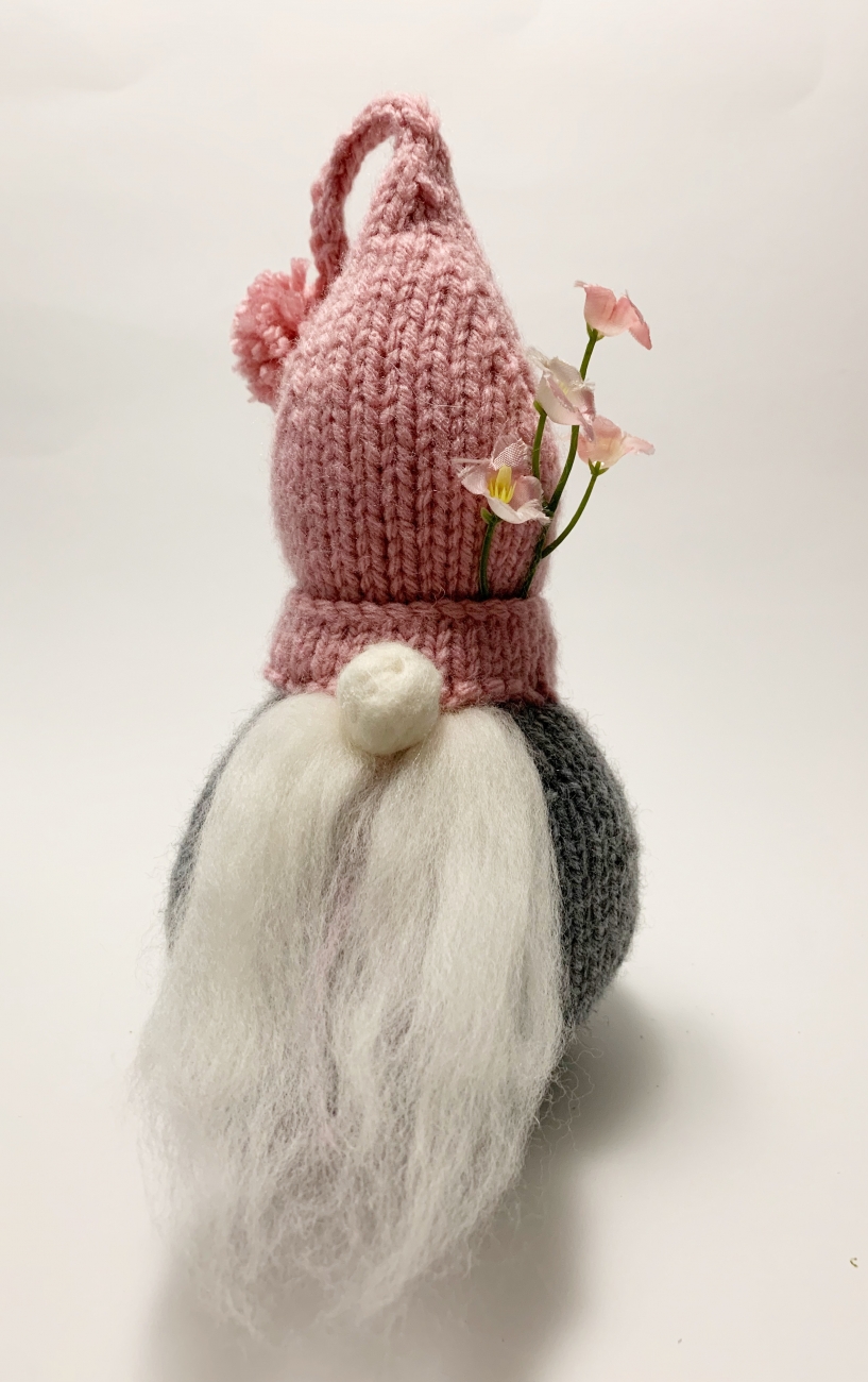 Download Springtime Gnome, Hand Knit Gnome, Easter Decoration, Handmade
