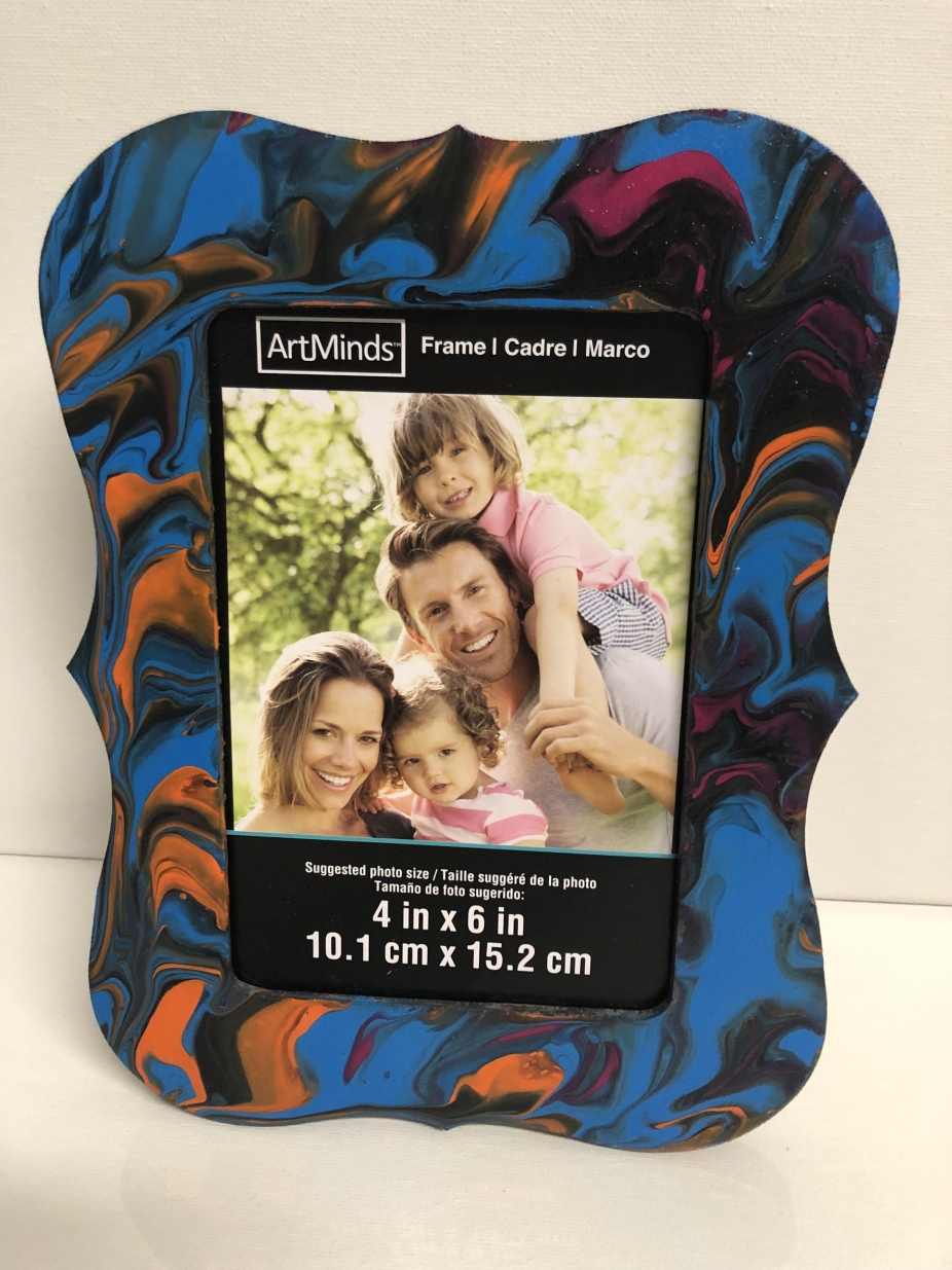 Bright And Colorful Photo Frame