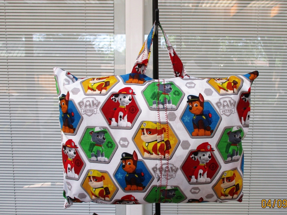 Pillow Childs Travel Pillow Paw Patrol With Pocket