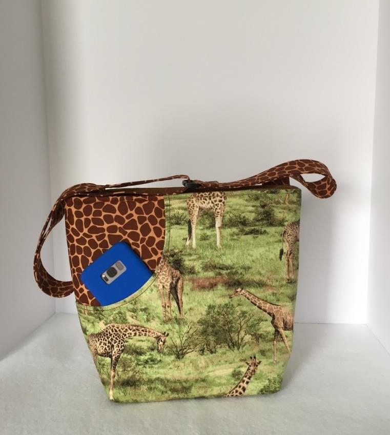 Giraffe Cross Body Bag by donnasdesignsetc, Bags & Purses