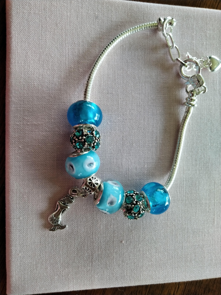 Mermaid Charm Bracelet by Nurse Laura Summer Camp, Bracelets