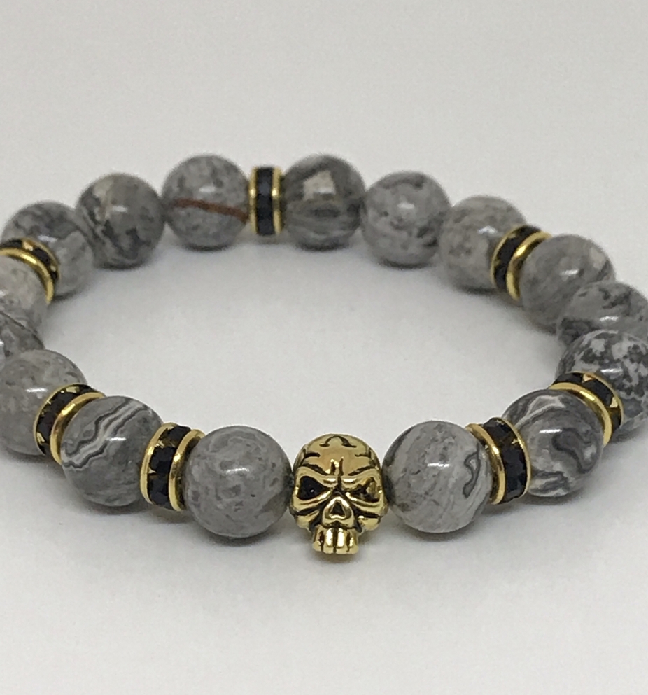 tibetan skull bracelet