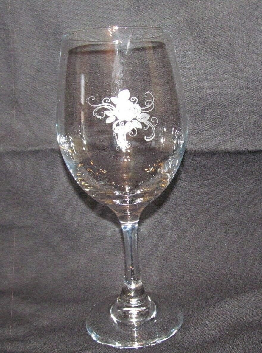 20 ounce Etched wine glass by sjehandcrafts, Gift Sets