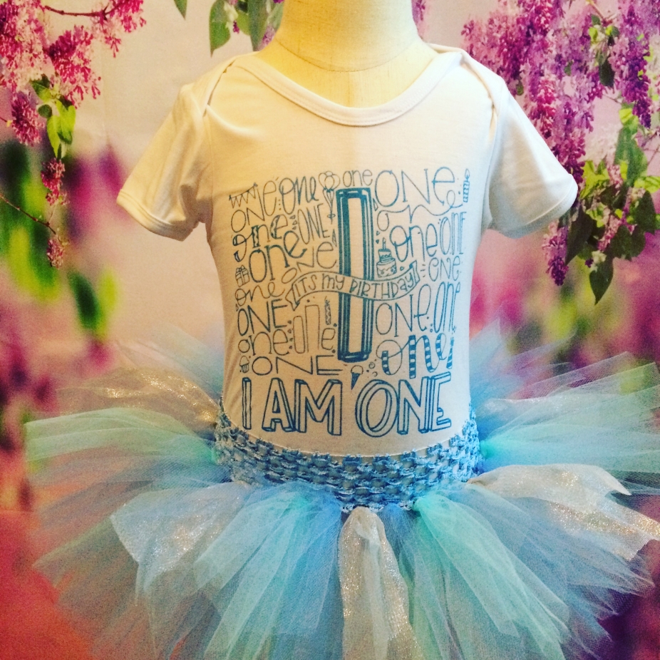 i am one tutu dress