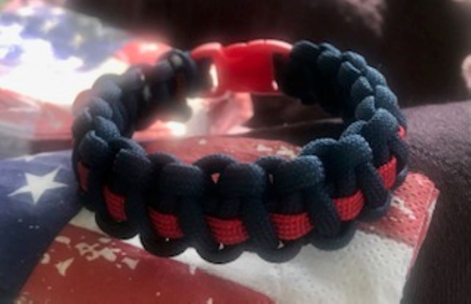 Paracord Usa Bracelet 7 Inch By Gmas7 Creations Bracelets Paracord Usa Bracelet 7 Inch By Gmas7