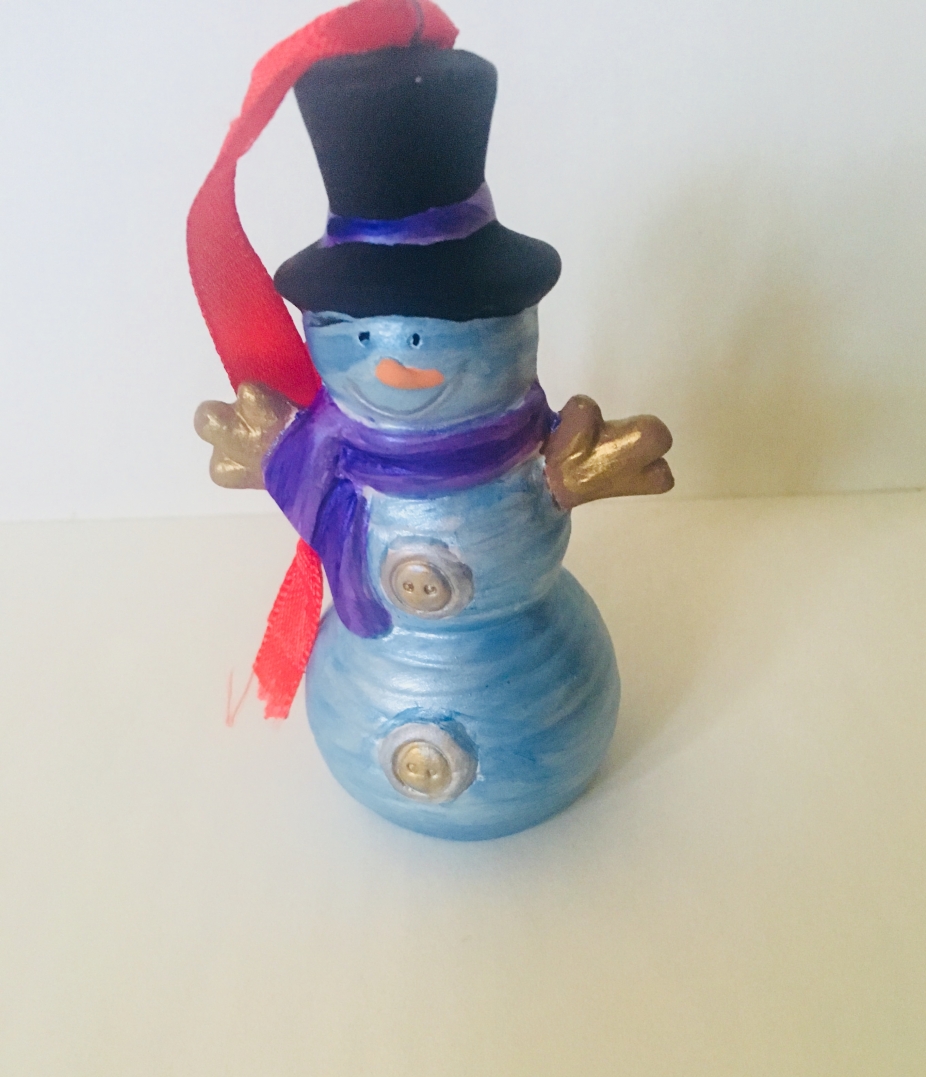 the snowman pottery figures