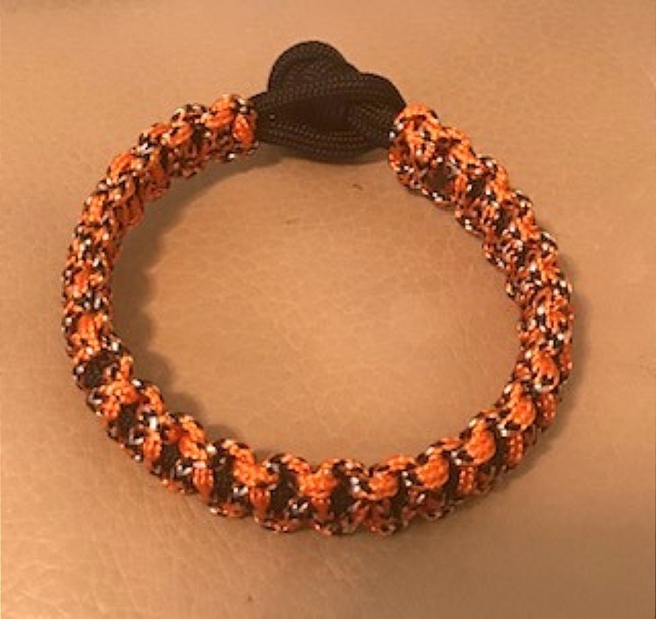 Harley Davidson thin paracord bracelet by gmas7 creations