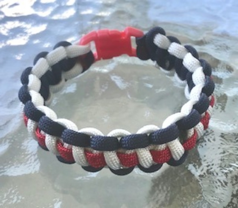 Paracord Usa Bracelet By Gmas7 Creations Bracelets Paracord Usa Bracelet By Gmas7