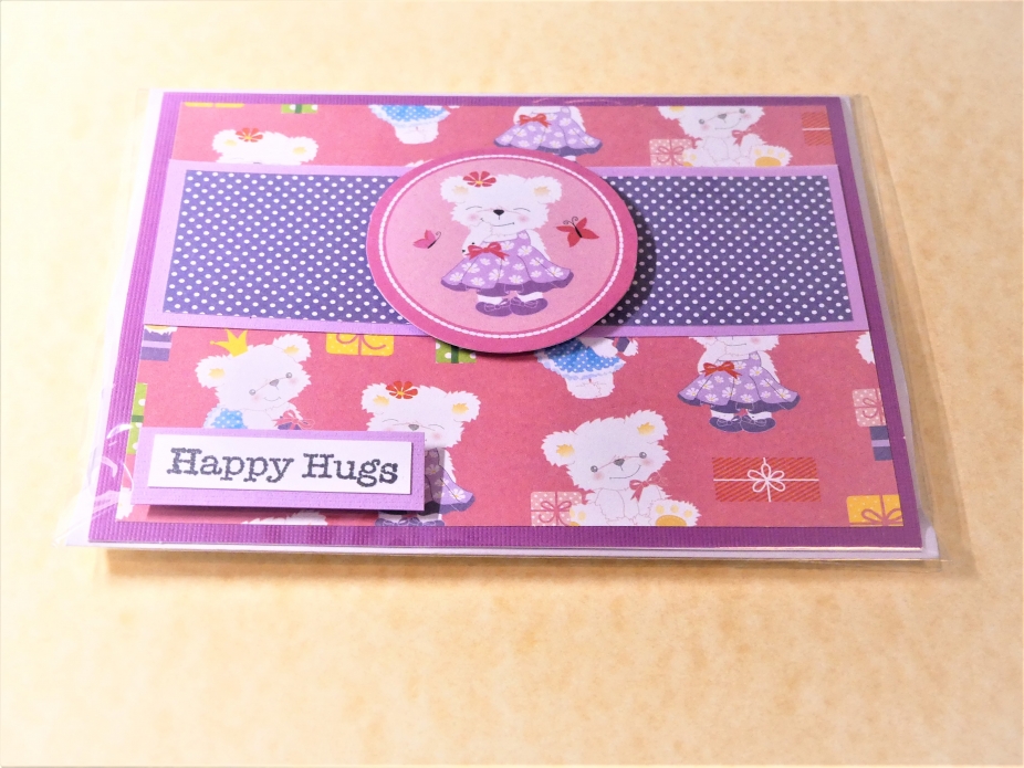 hugs bear card factory