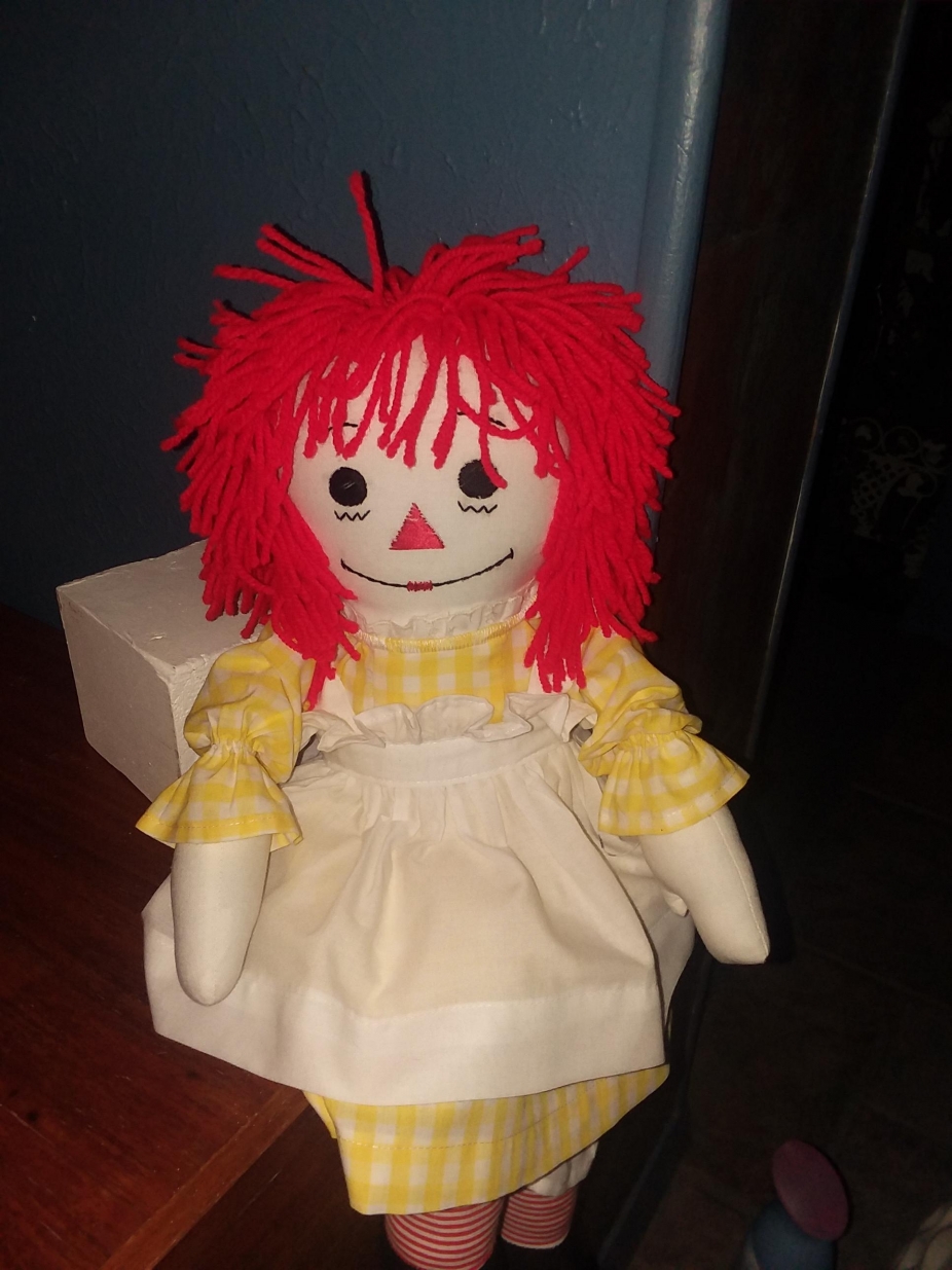 handmade raggedy ann dolls for sale