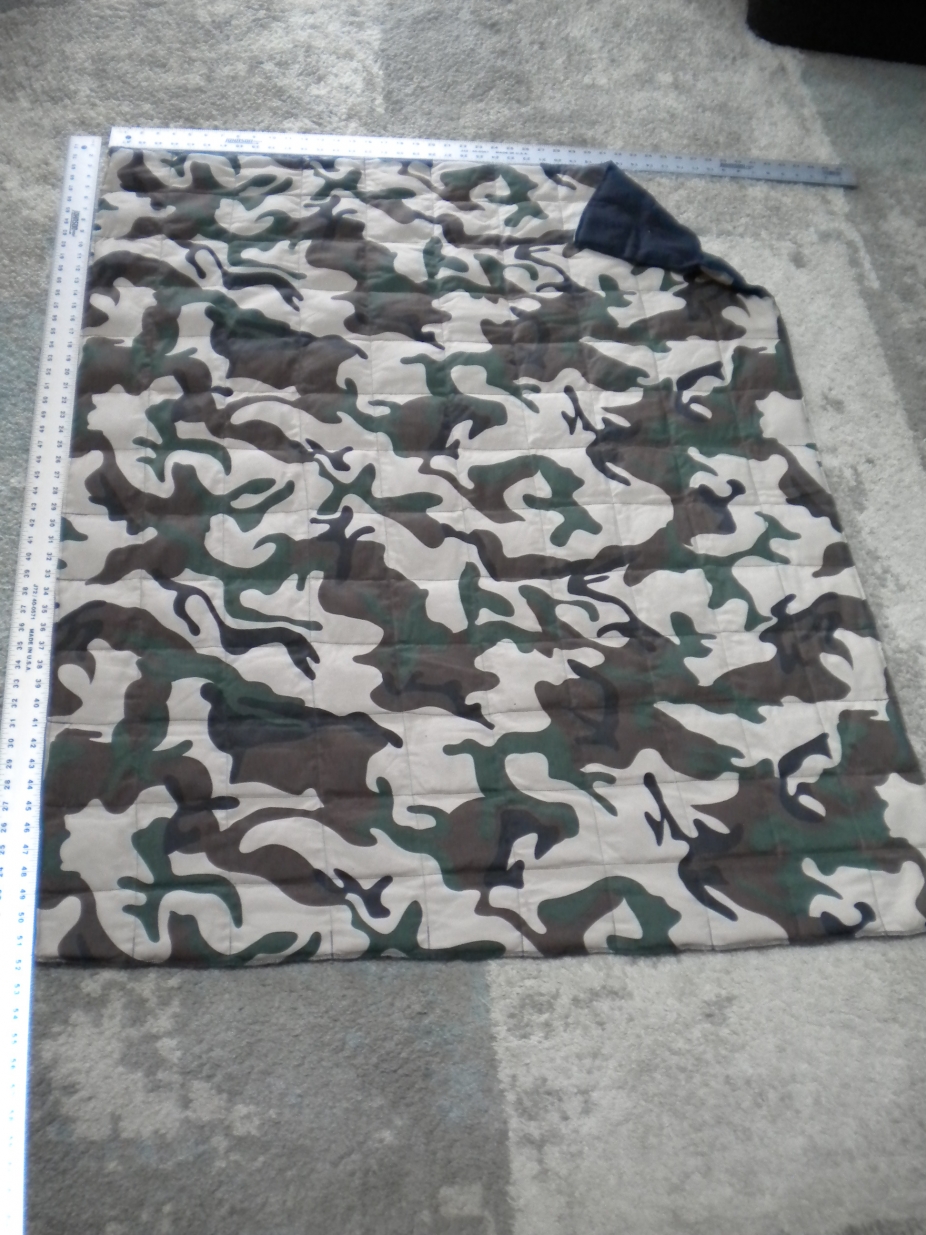 Camouflage 11 pound weighted blanket Sensory PTSD Autism