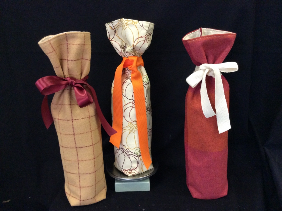 fabric wine bags