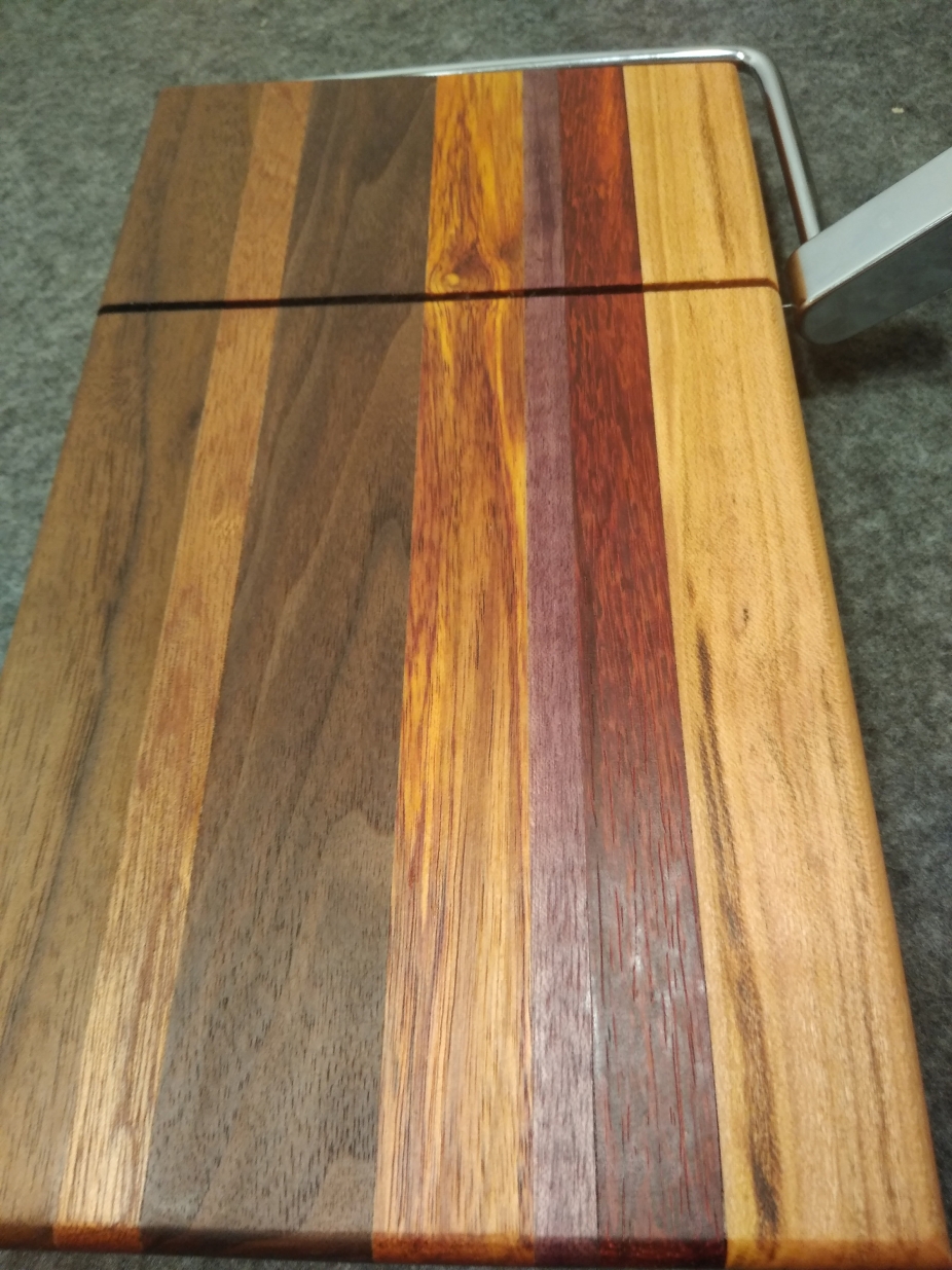 Handmade Cherry, Walnut, Sapele, Canarywood, Purple Heart and Padauk