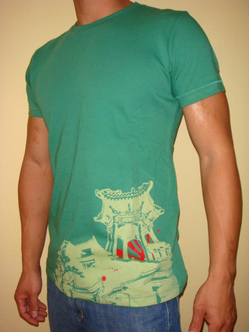 Chinese Padoga Vintage Design - Men T-shirt by Meiwear, Tank Tops