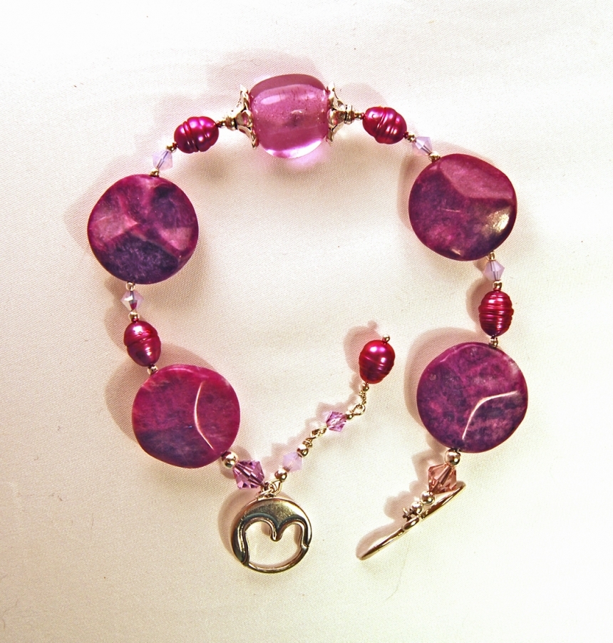 Purple Passion Bracelet by debcox, Bracelets on