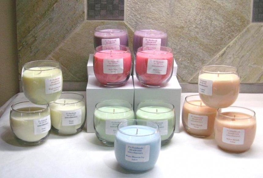 8oz Homemade Lotion/ massage candle by zee, Candlemaking