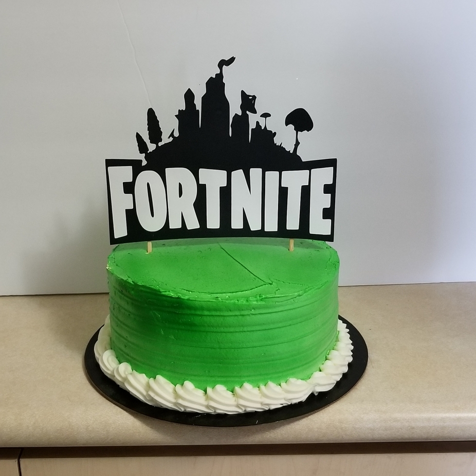 Epic Fortnite Cake Topper
