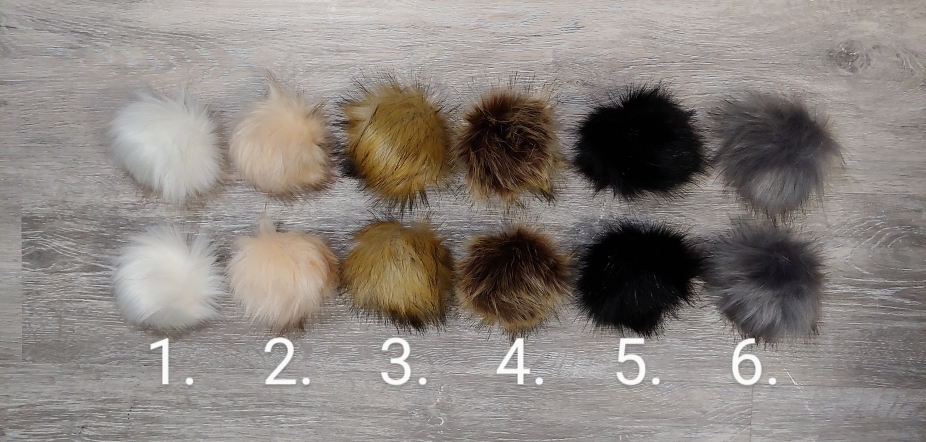 Download Faux Fur PomPoms for Beanies/Toques by Cork and Copper Designs, Hats