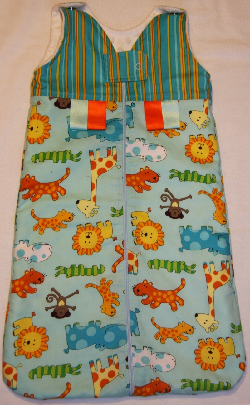 Baby Safari Sleep Sack available sizes preemie to toddlers