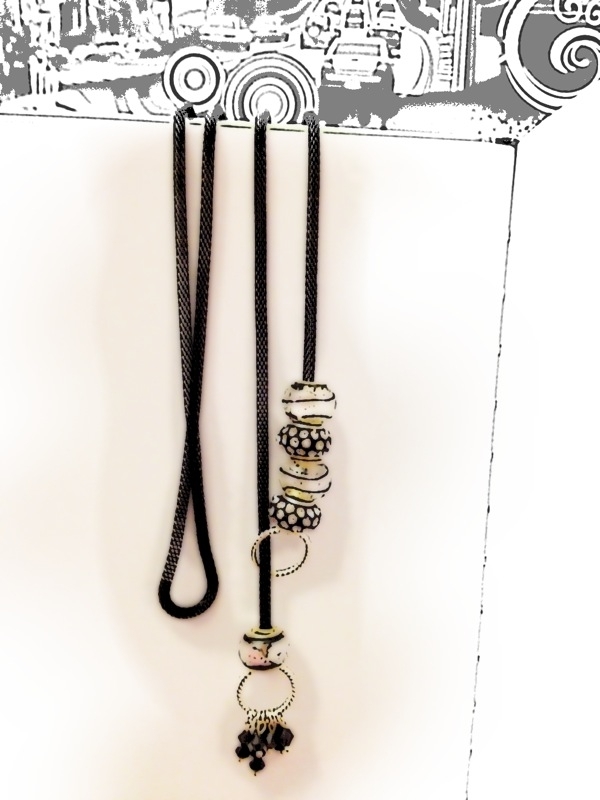 my pandora necklace turned black