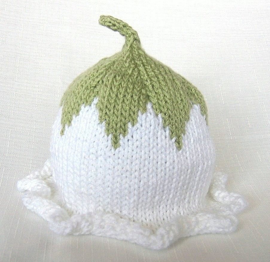 Boston Beanies Knit Baby Flower Fairy Hat Pattern by ...