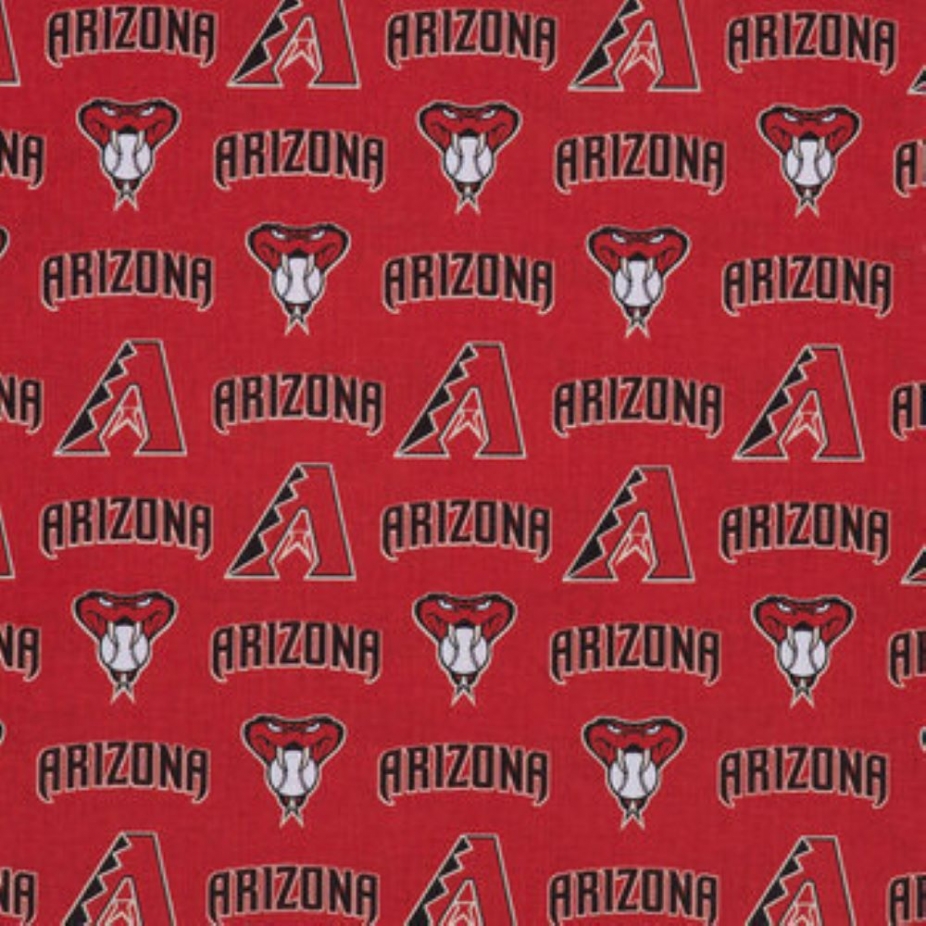 Arizona Diamondbacks Bandana - 22 x22 - MLB - Handmade