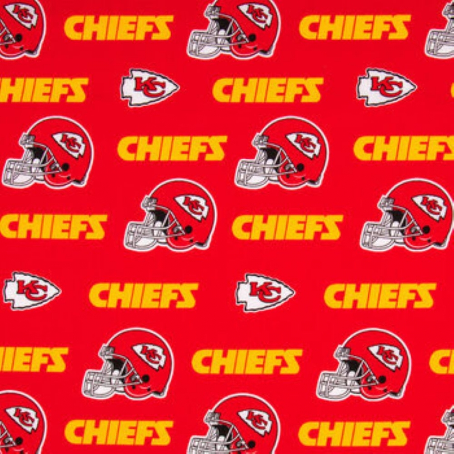 Kansas City Chiefs Bandana 22 x22 NFL Handmade